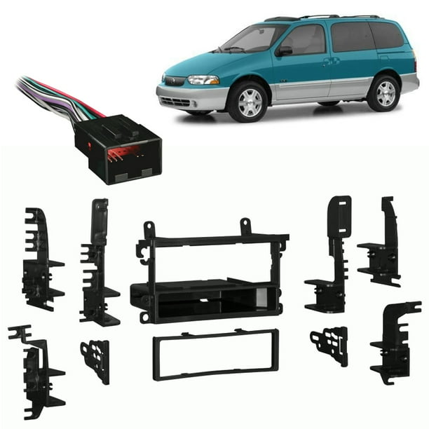SCOSCHE MN1377B 1999-02 Mercury Villager/Nissan Quest Kit Single DIN w/pocket Install Dash Kit SCOSCHE MN1377B 1999-02 Mercury Villager/Nissan Quest Kit Single DIN w/pocket Install Dash Kit